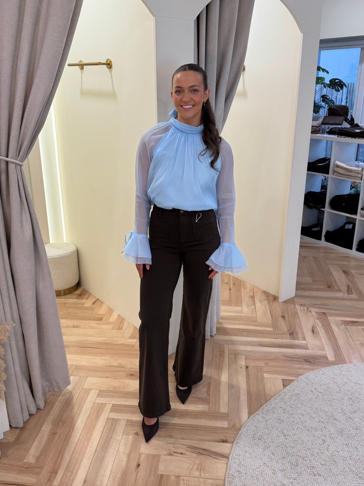 Edel Blouse in Blue