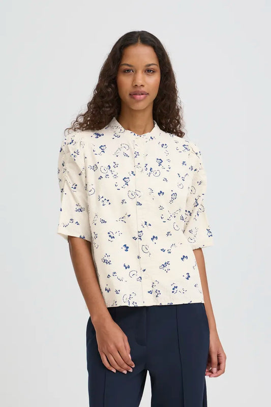 Ihqwina blouse in blue