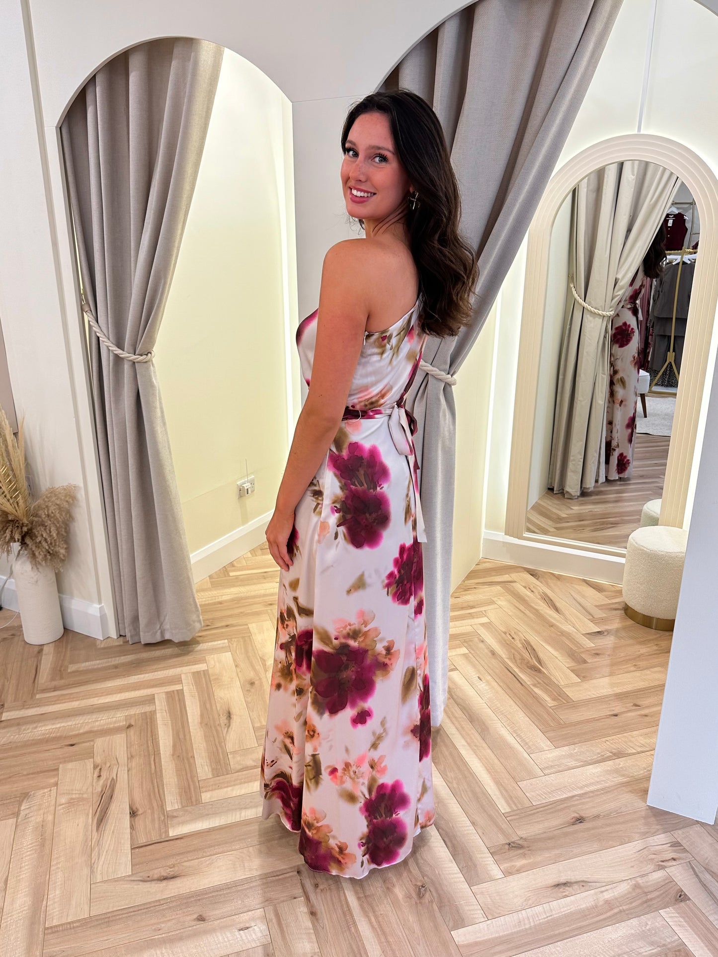 Rosa One Shoulder Maxi Dress