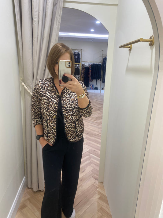 Tory Leopard Jacket