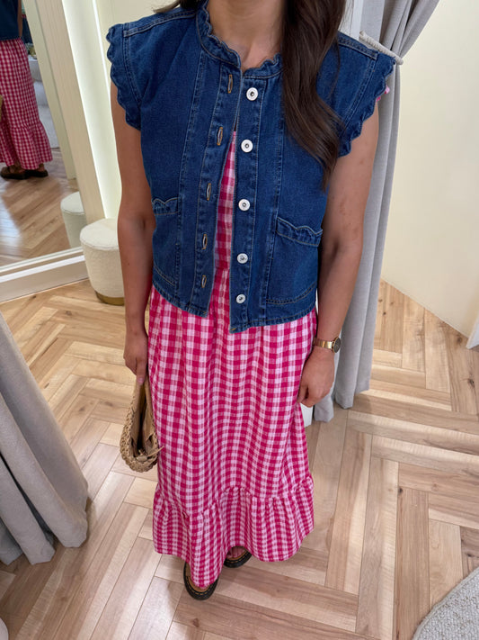 Ihpalou Denim Waistcoat