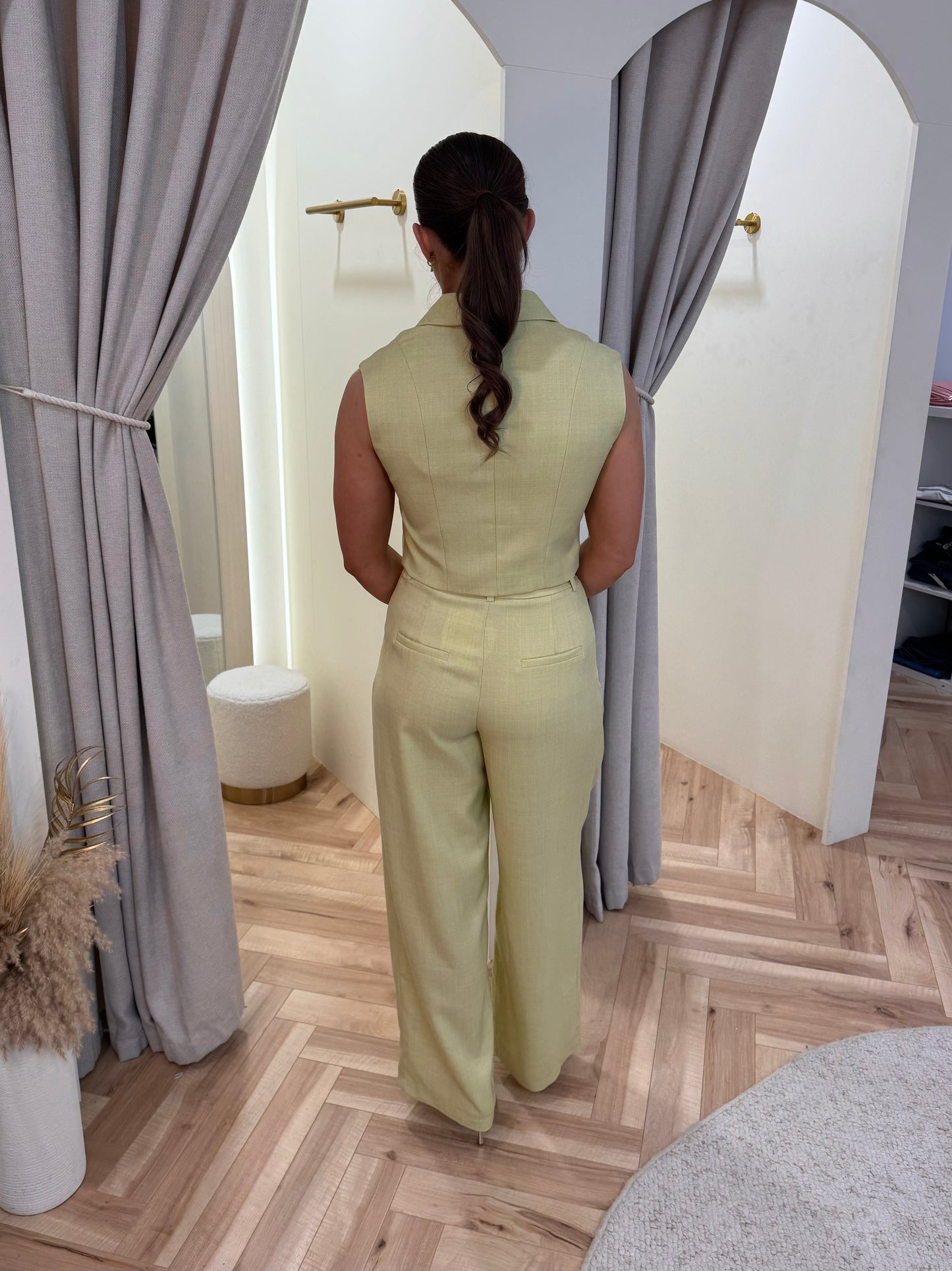 Jody Trousers in Pistachio