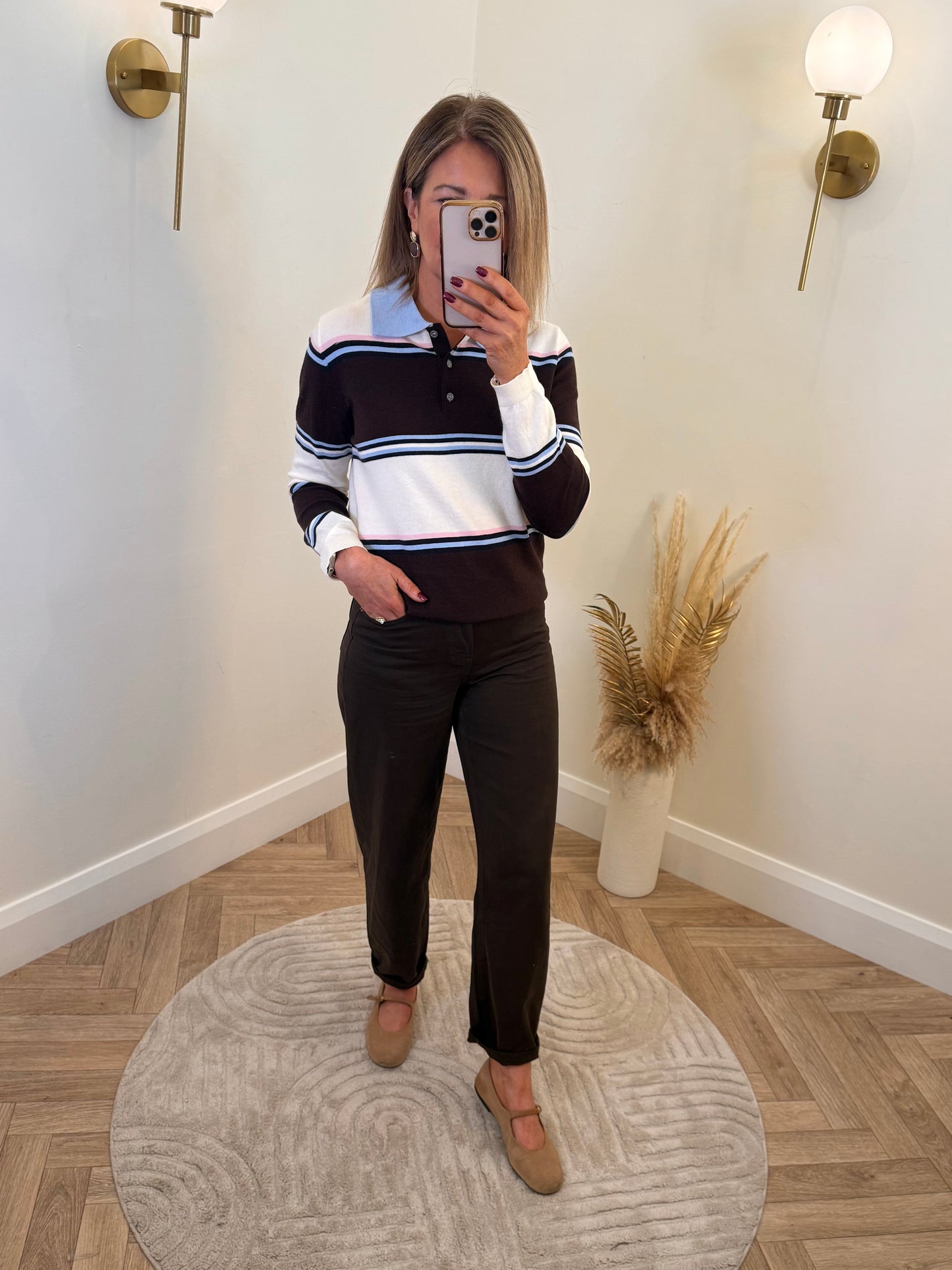 Sloane Stripe Knit Top