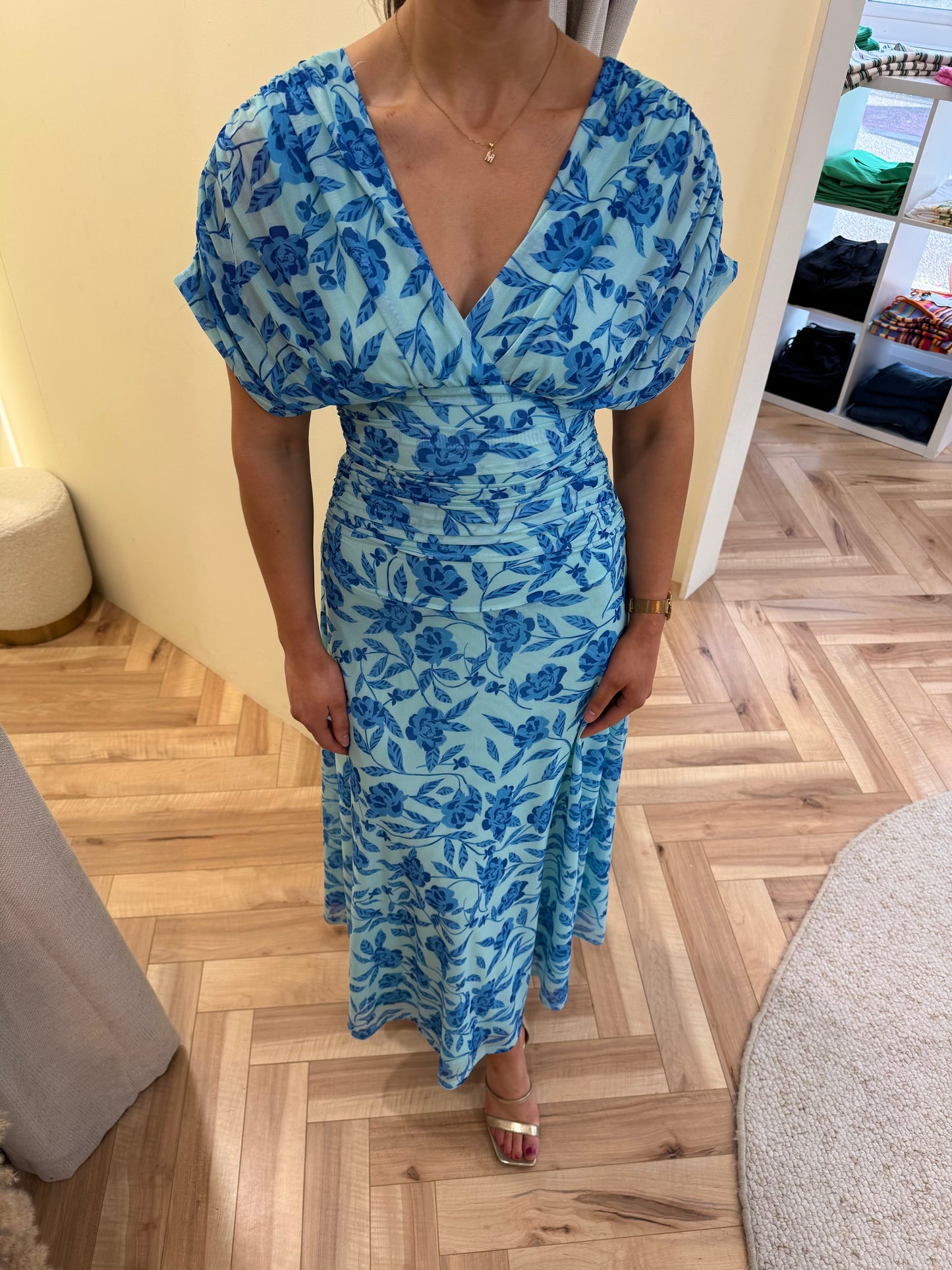 Darla Dress in Blue