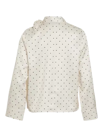 Vifadia polkadot blouse