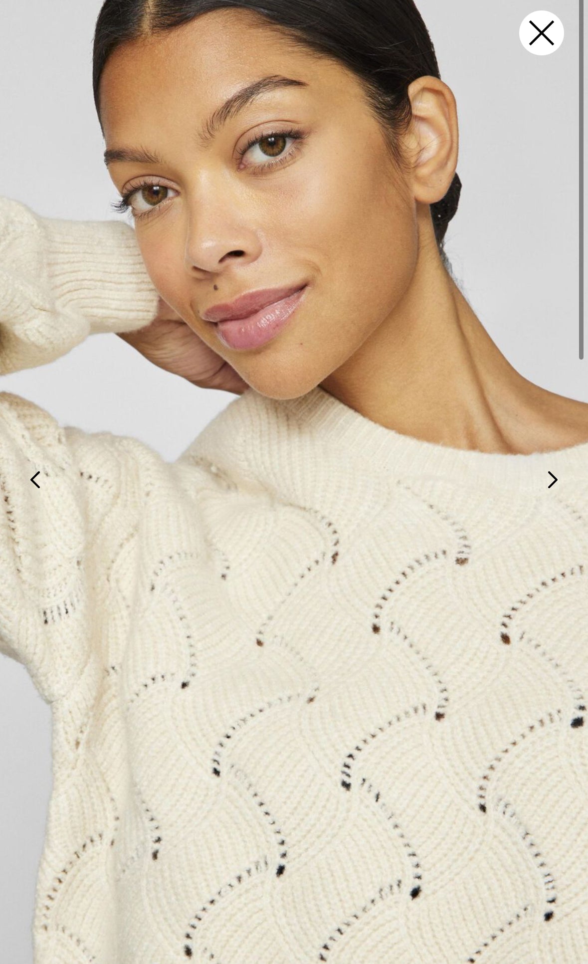 Visulfina knit jumper Birch