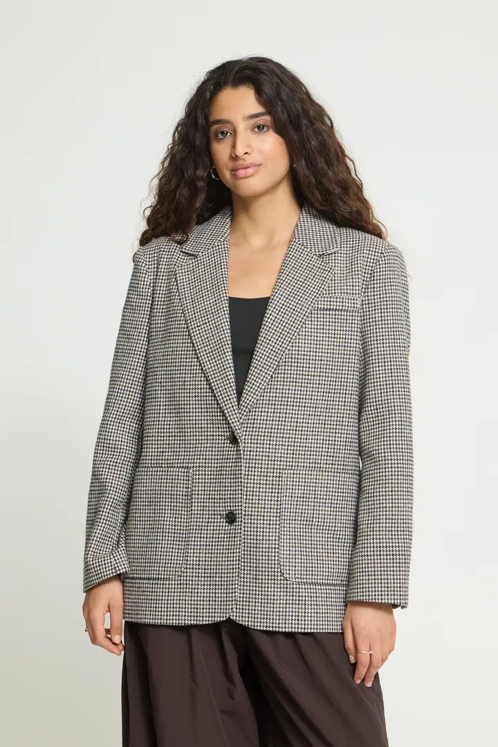 Ihlubana houndstooth blazer