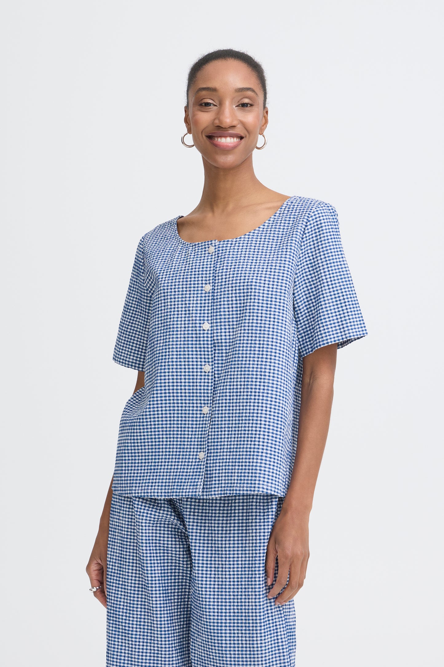 Ihjilma gingham top