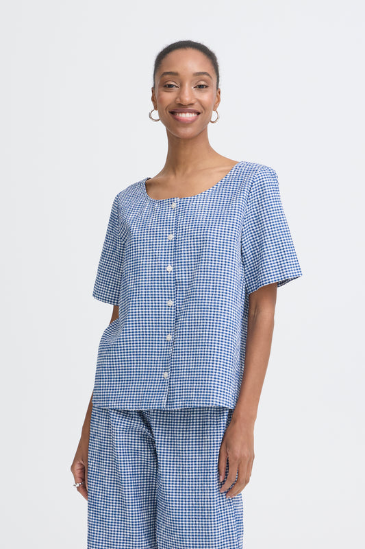 Ihjilma gingham top
