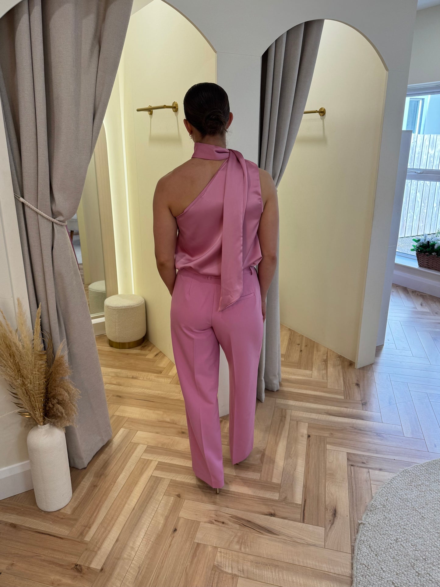 Midnight wide leg trousers