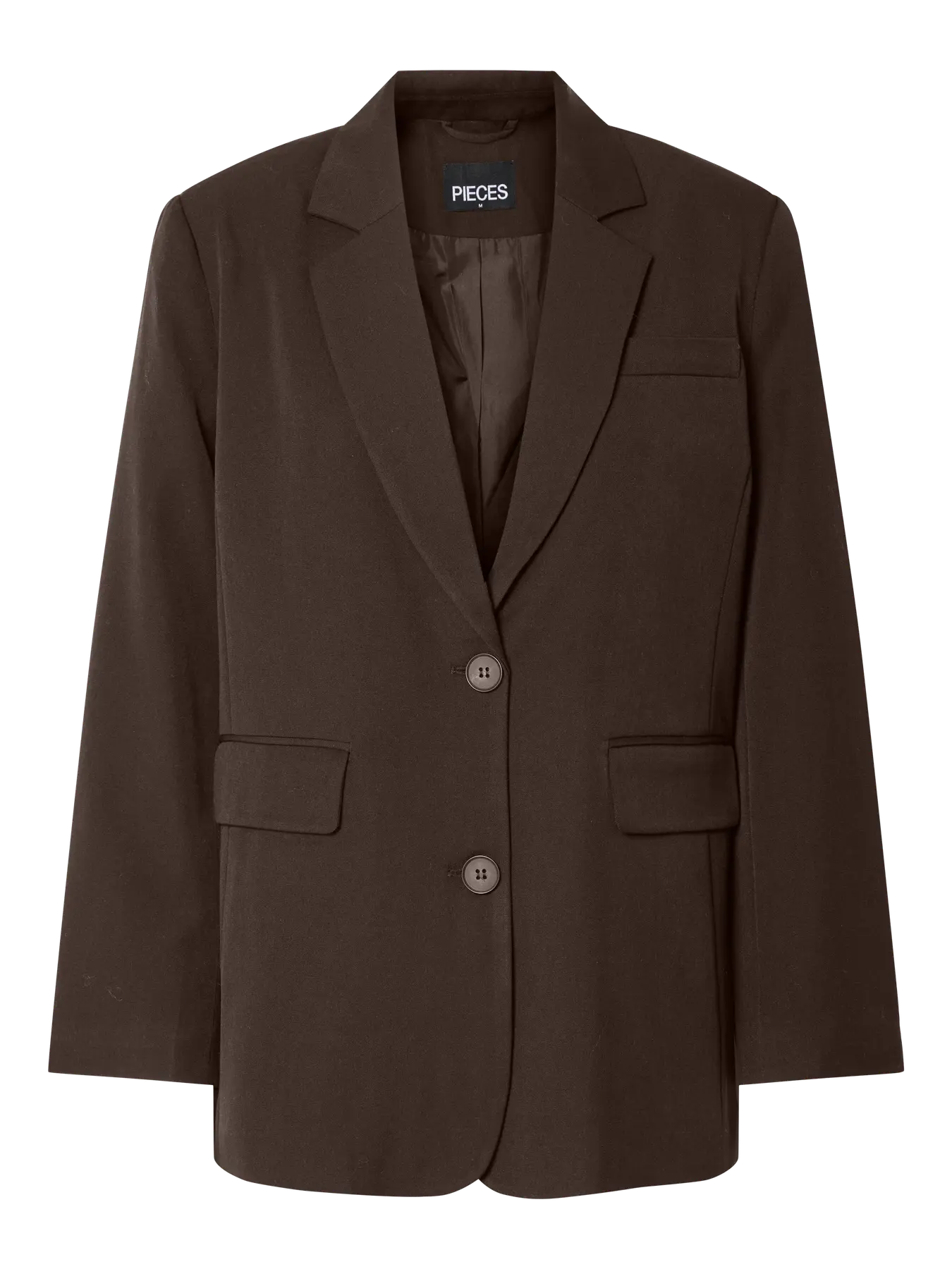 Kamil Oversized Blazer in Hot Fudge