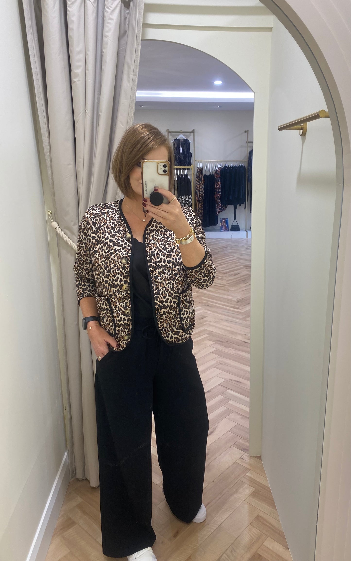 Tory Leopard Jacket