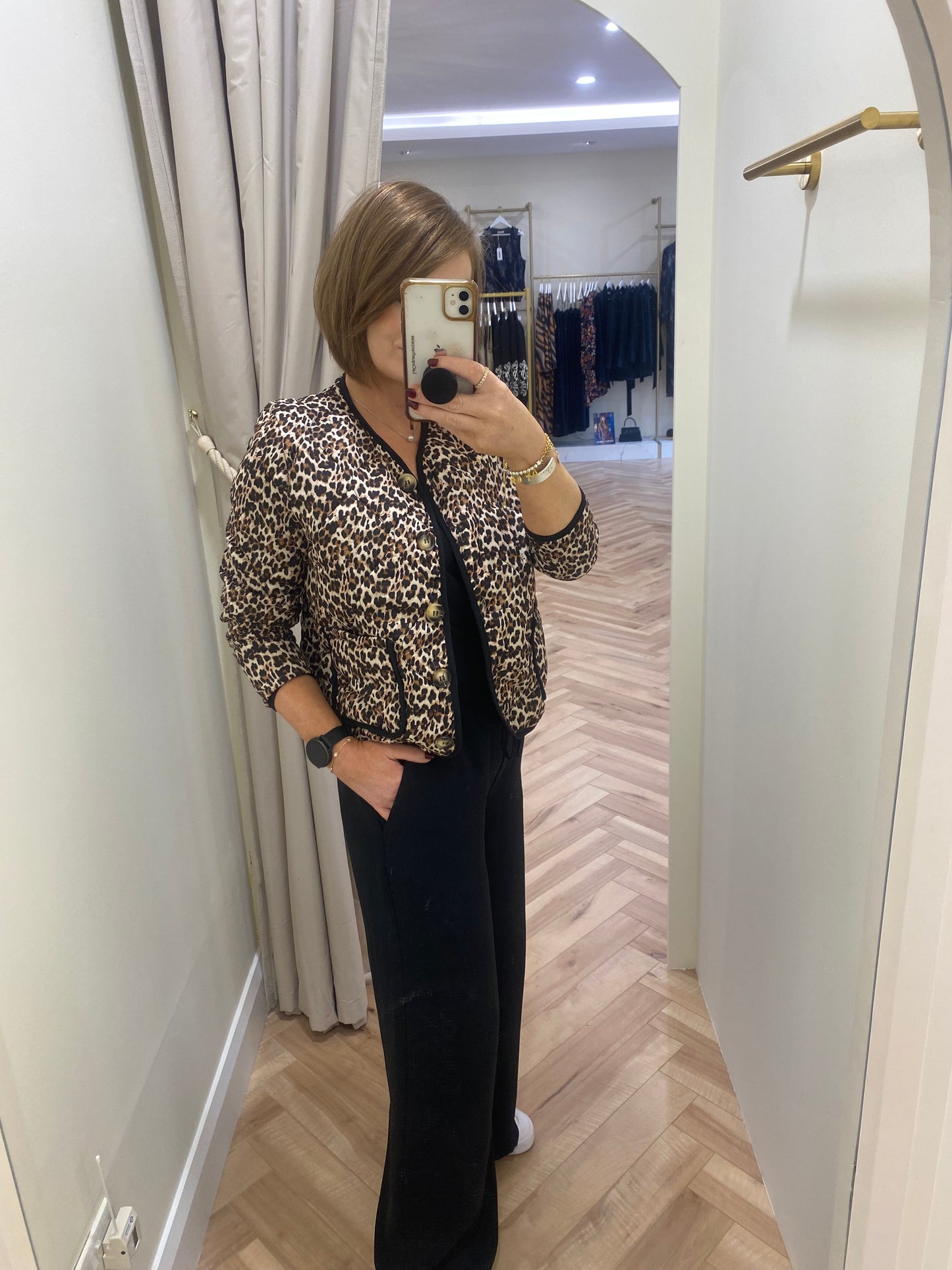 Tory Leopard Jacket