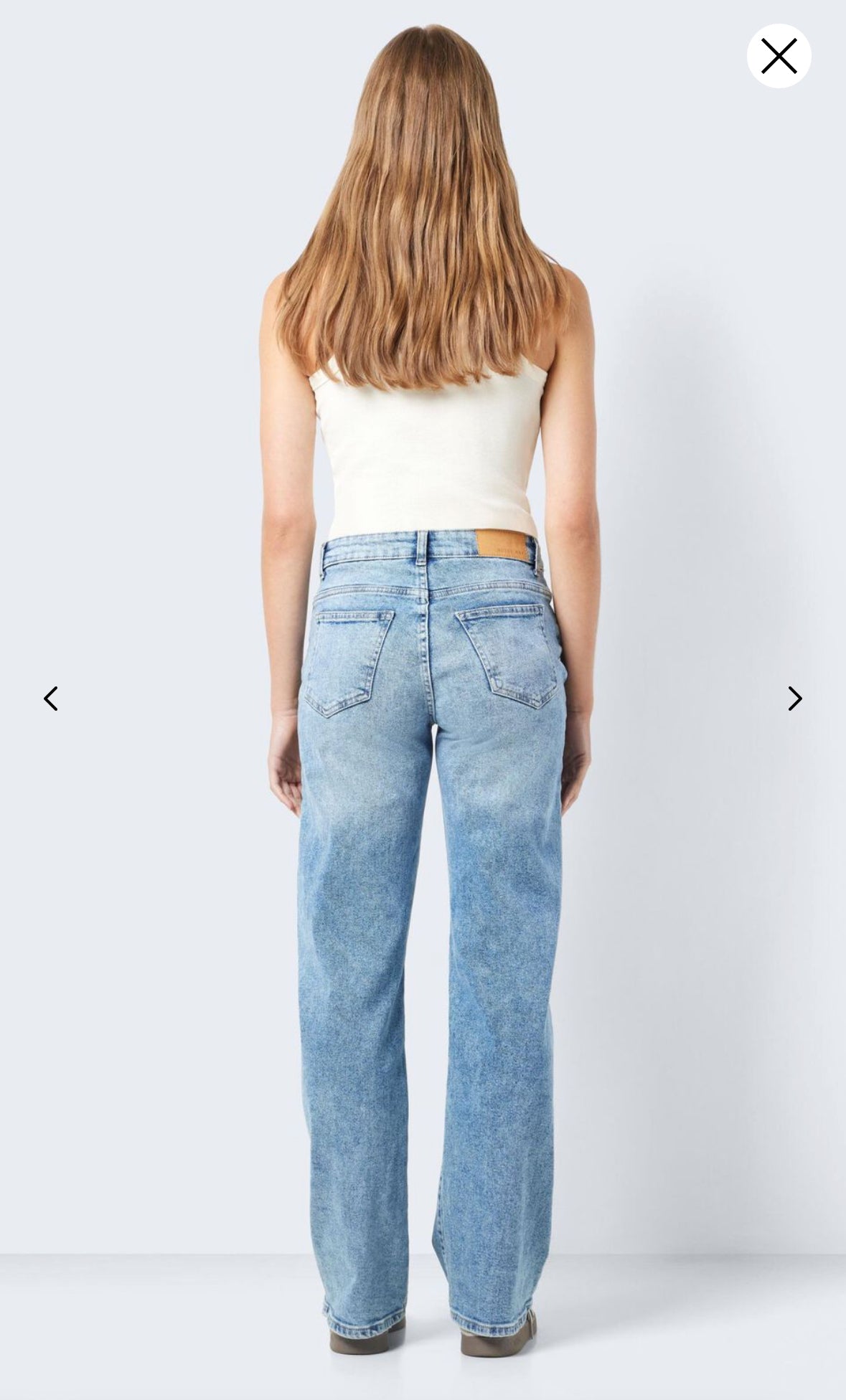 Yolanda light blue wide jeans