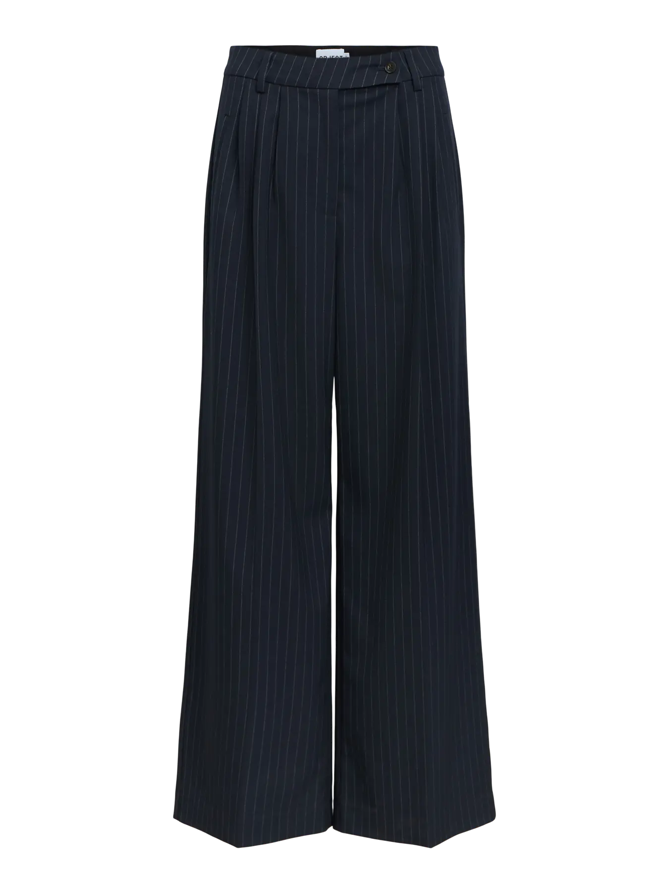 Kasja navy pinstripe trousers