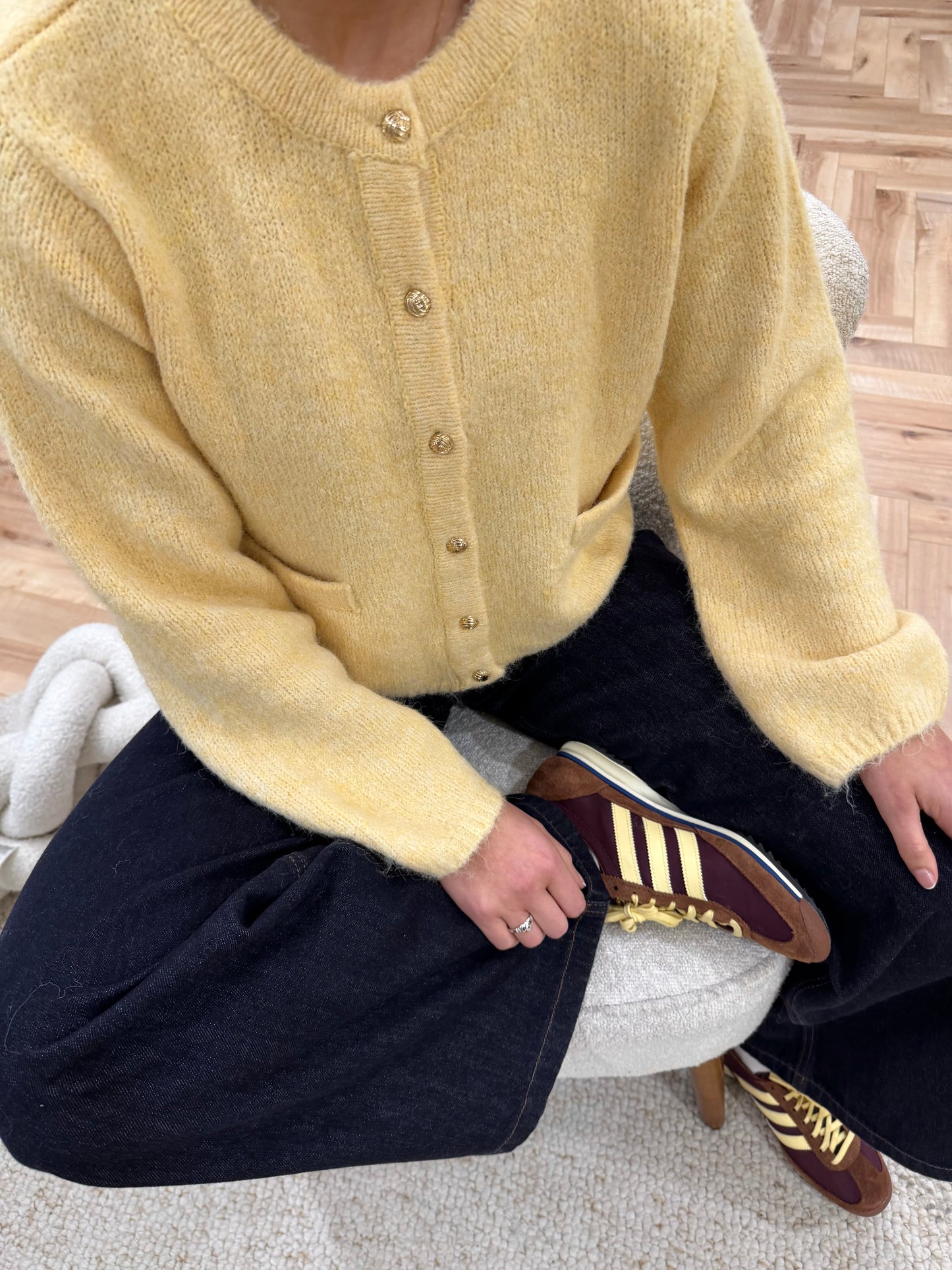 Saggia Cardigan in Sunlight