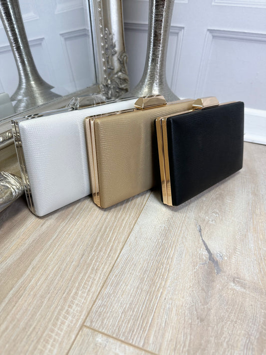 Box clutch bag (3 Colours)