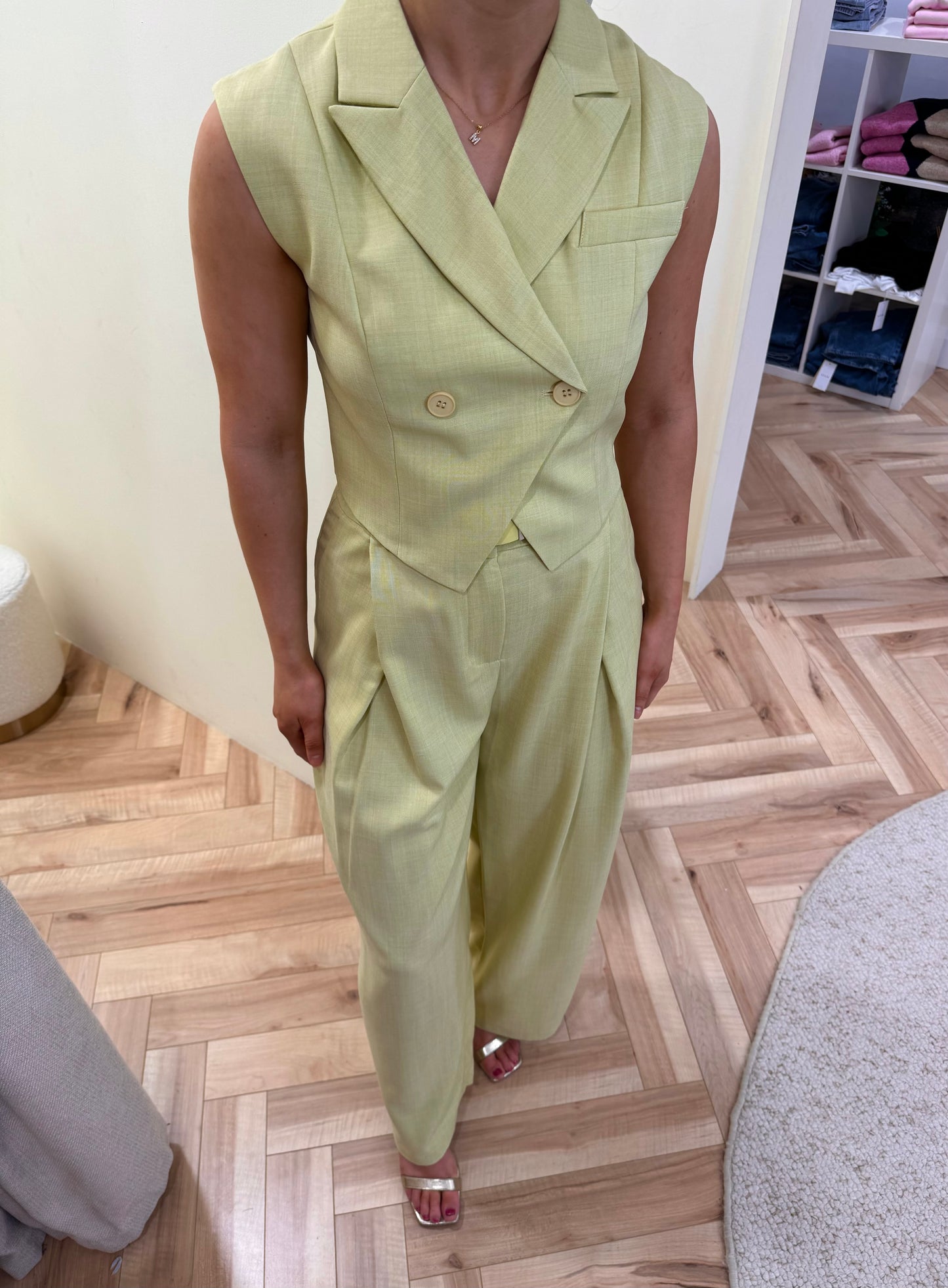 Jody Trousers in Pistachio