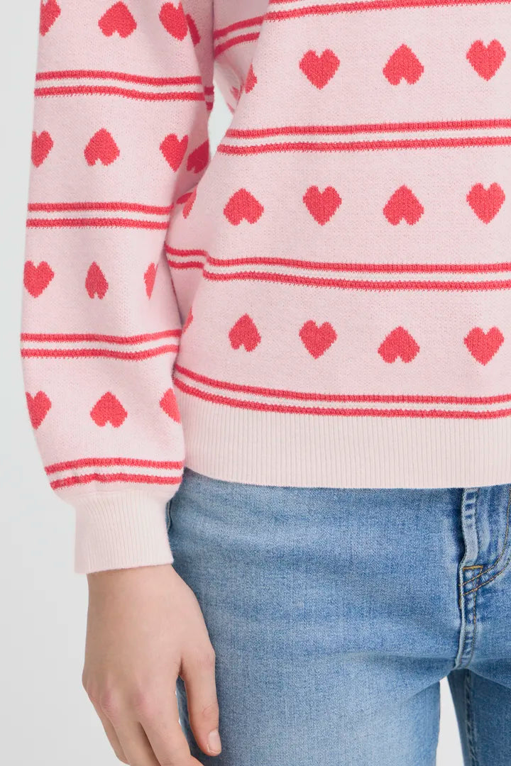 Ihbrielle jumper in teaberry