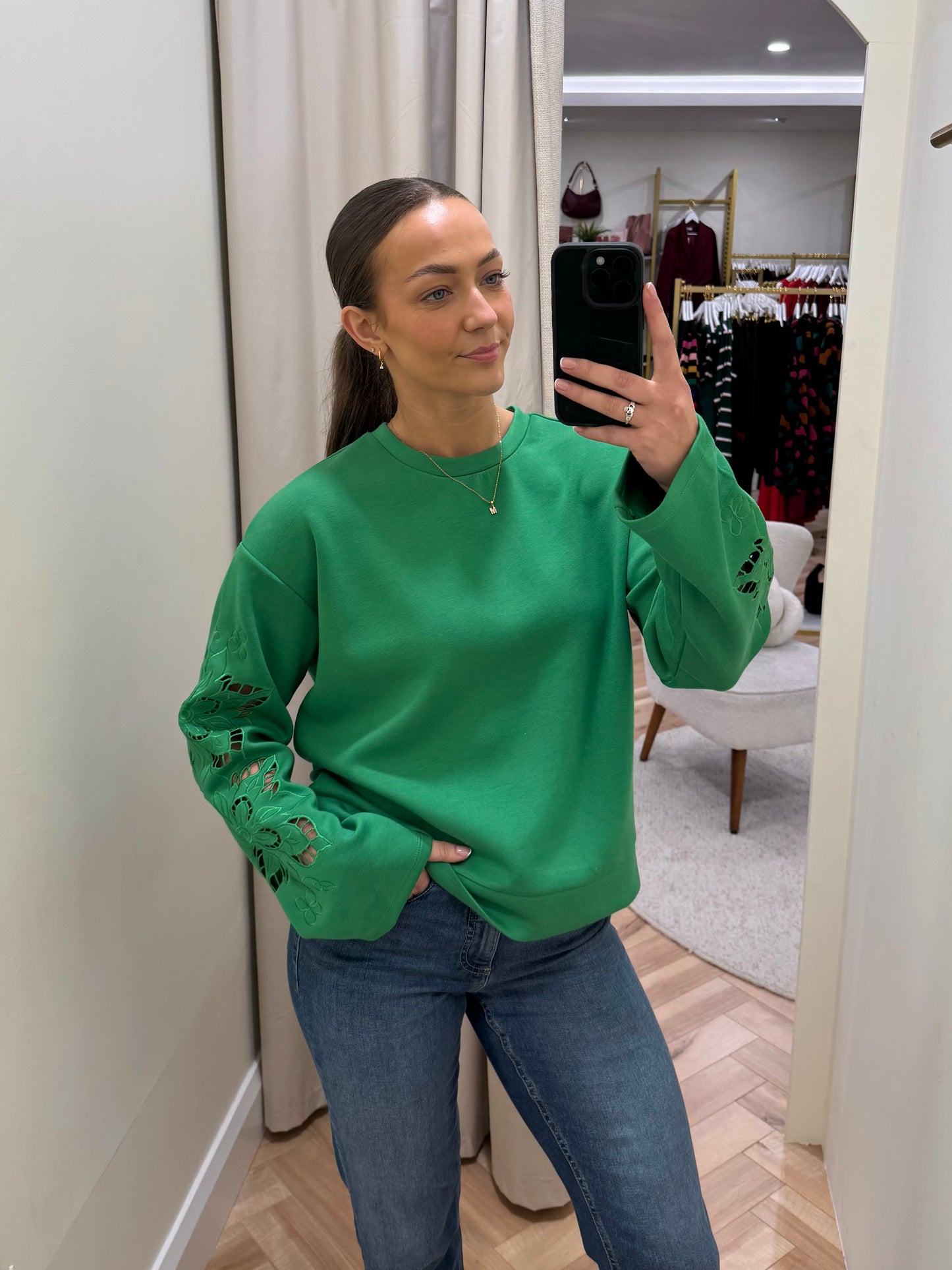 Dorina Sweater in Green