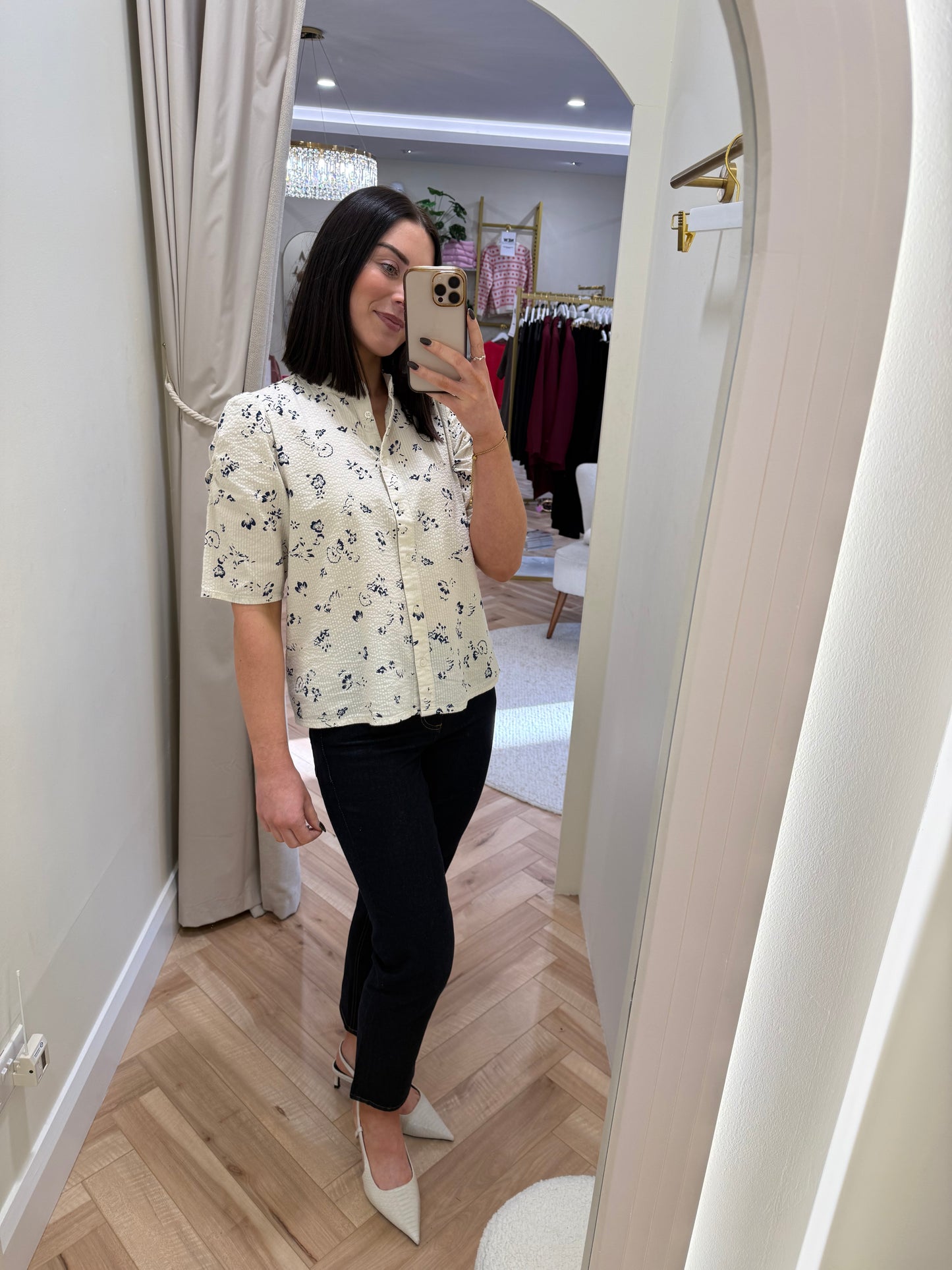 Ihqwina blouse in blue