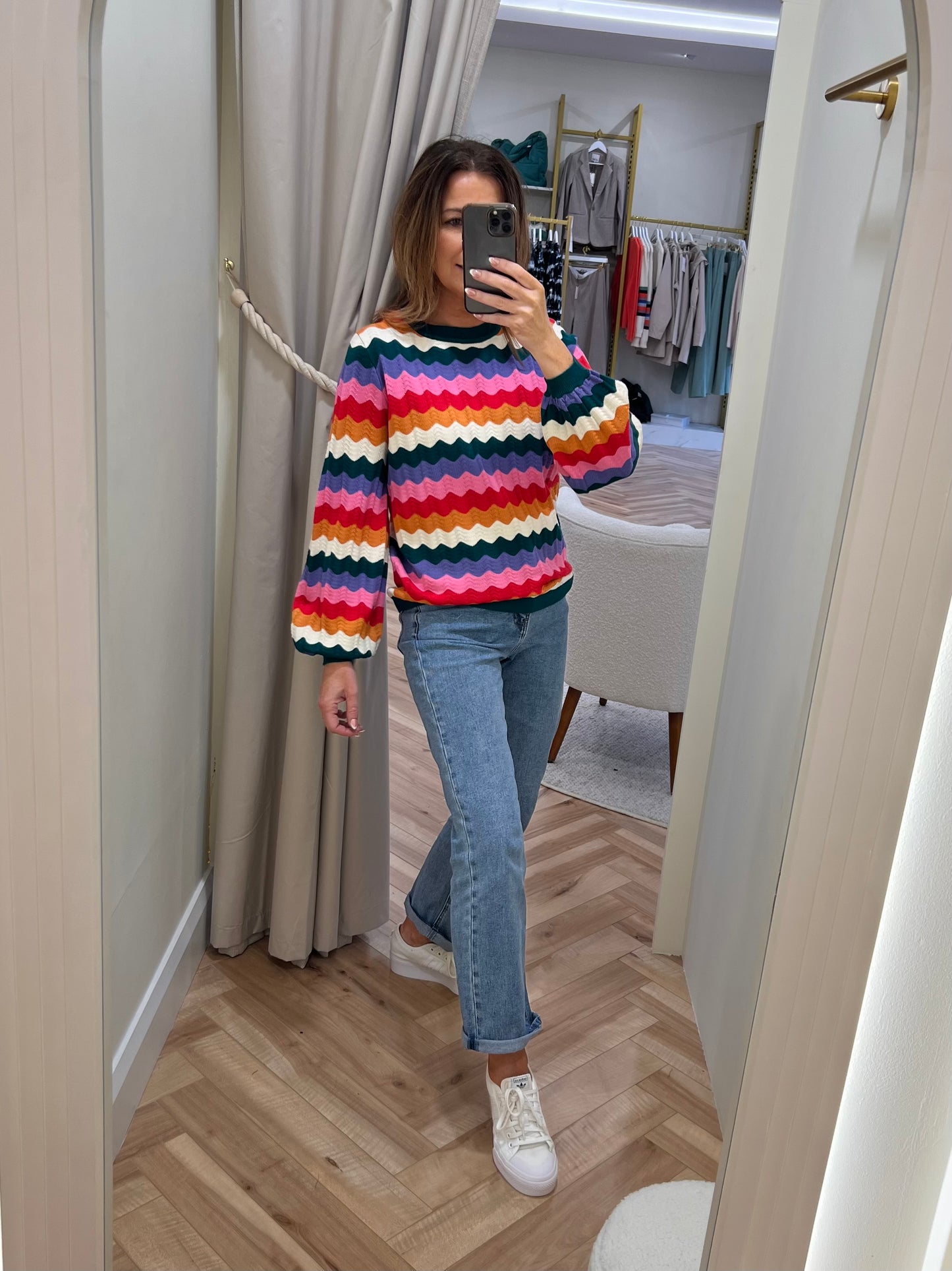 Sugarhill Brighton Ivona Jumperin Multi Beach Waves