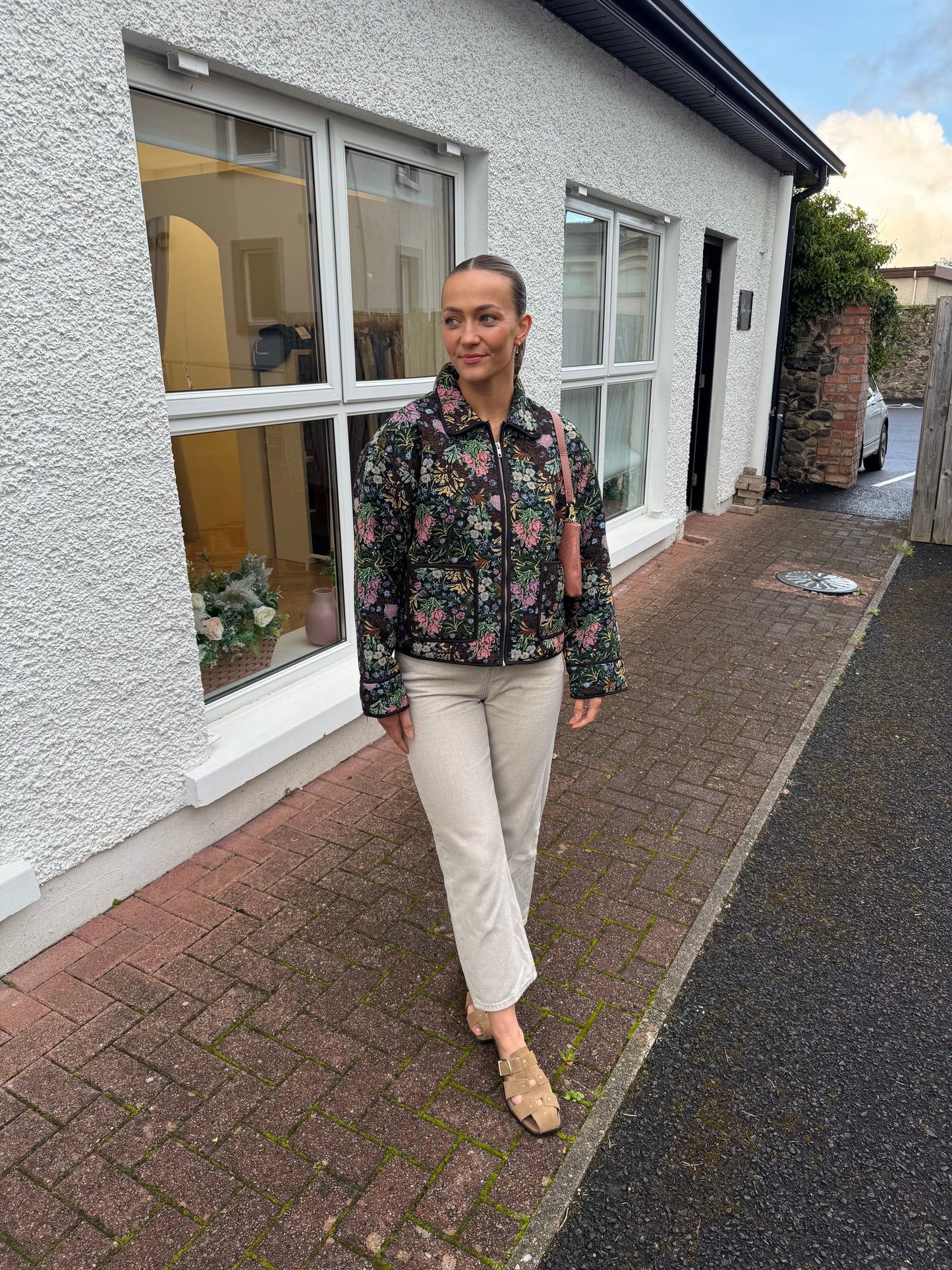Ihhulina jacquard jacket