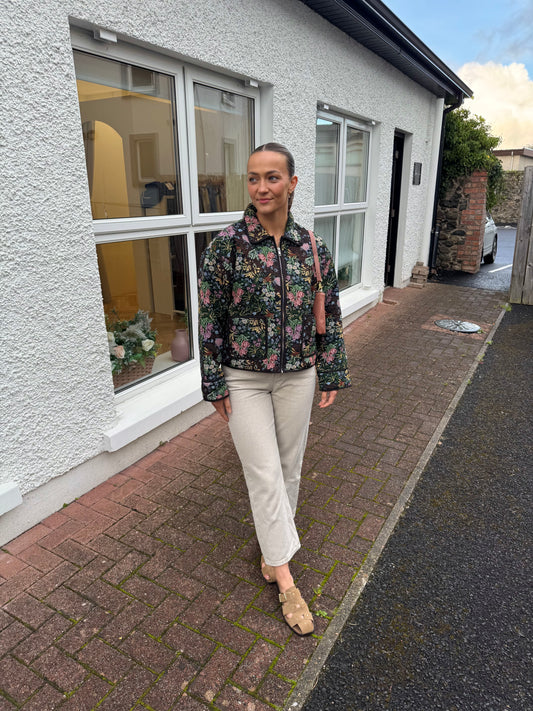 Ihhulina jacquard jacket