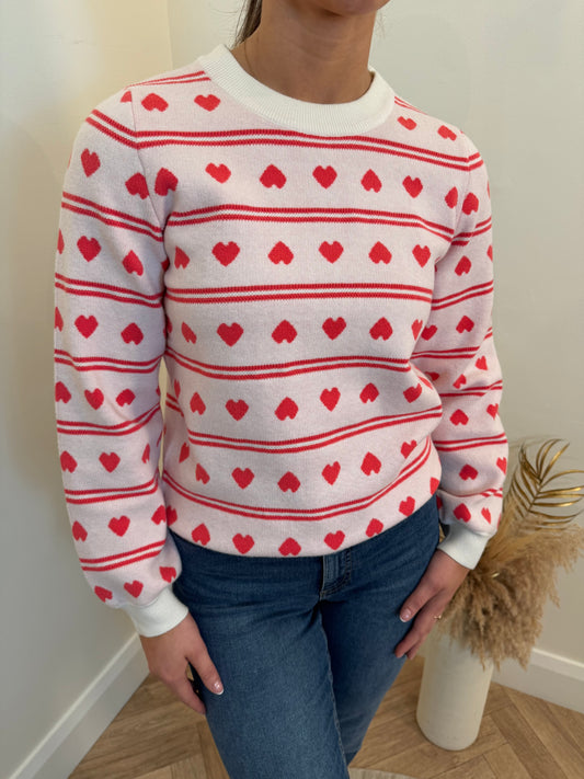 Ihbrielle jumper in teaberry