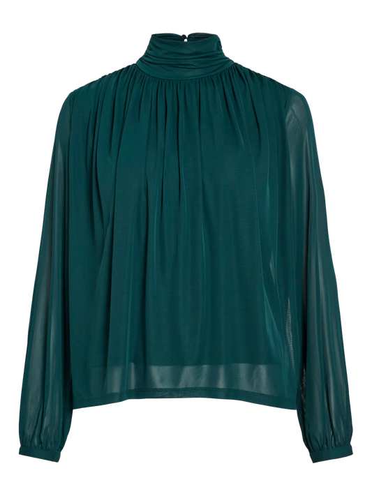 Vileguna top in pine green