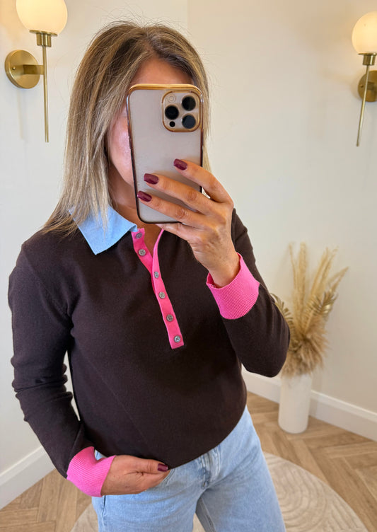 Celine Knit Top