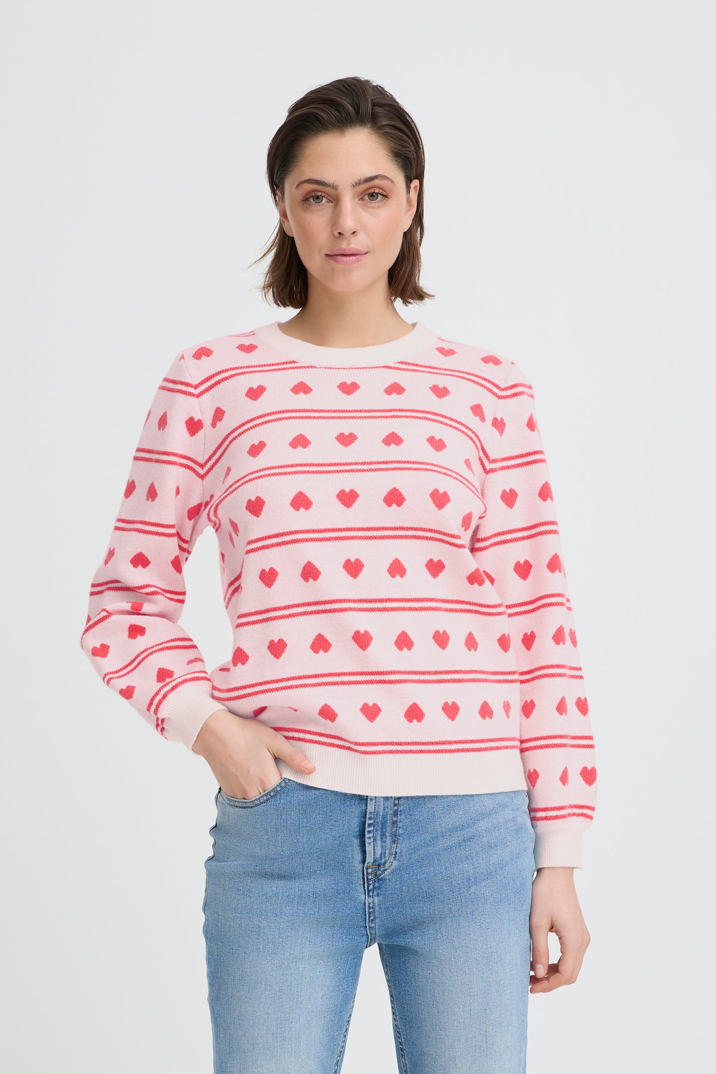 Ihbrielle jumper in teaberry