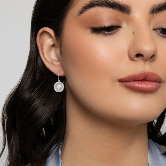MOTHER OF PEARL EARRINGS