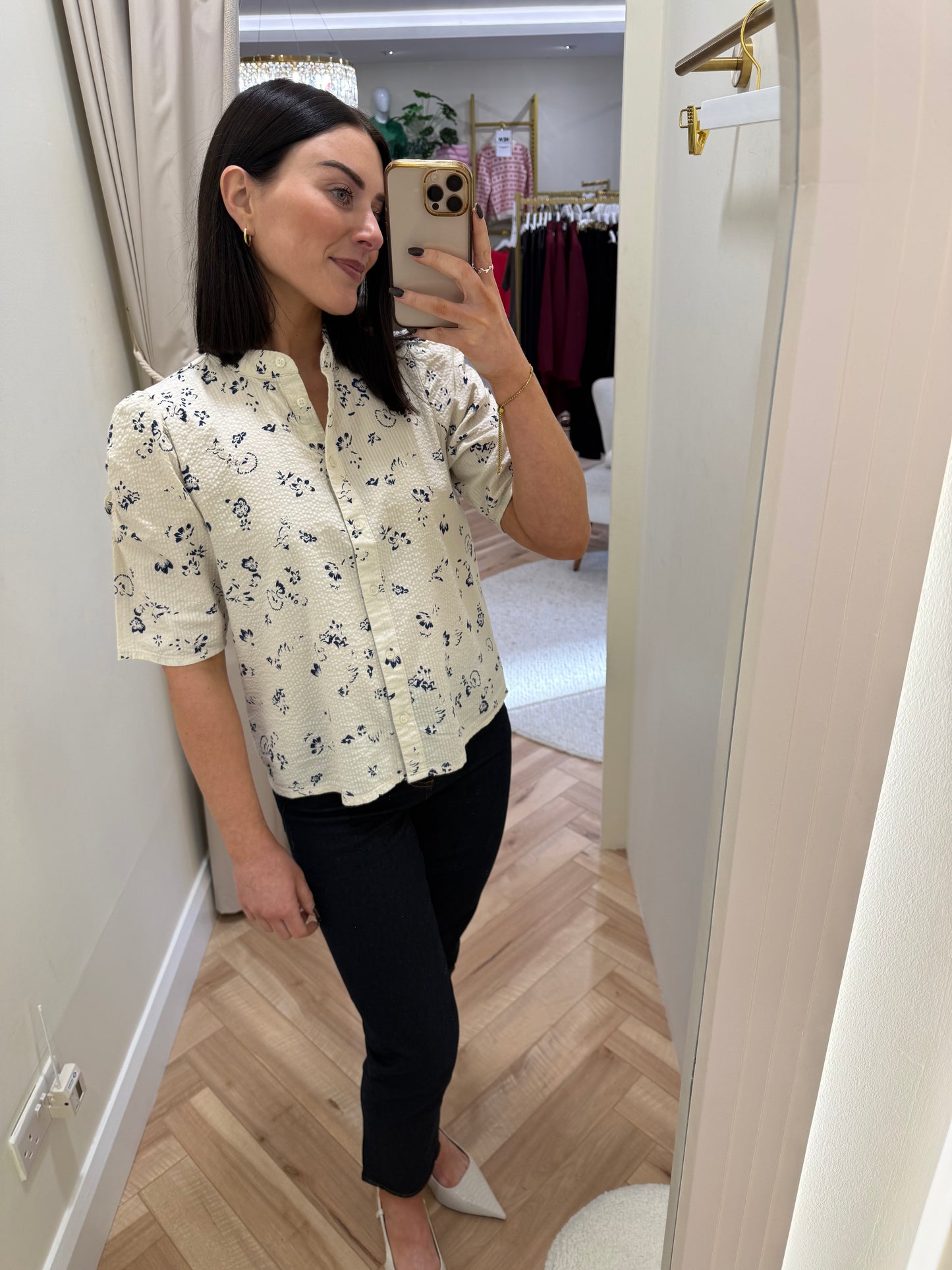 Ihqwina blouse in blue