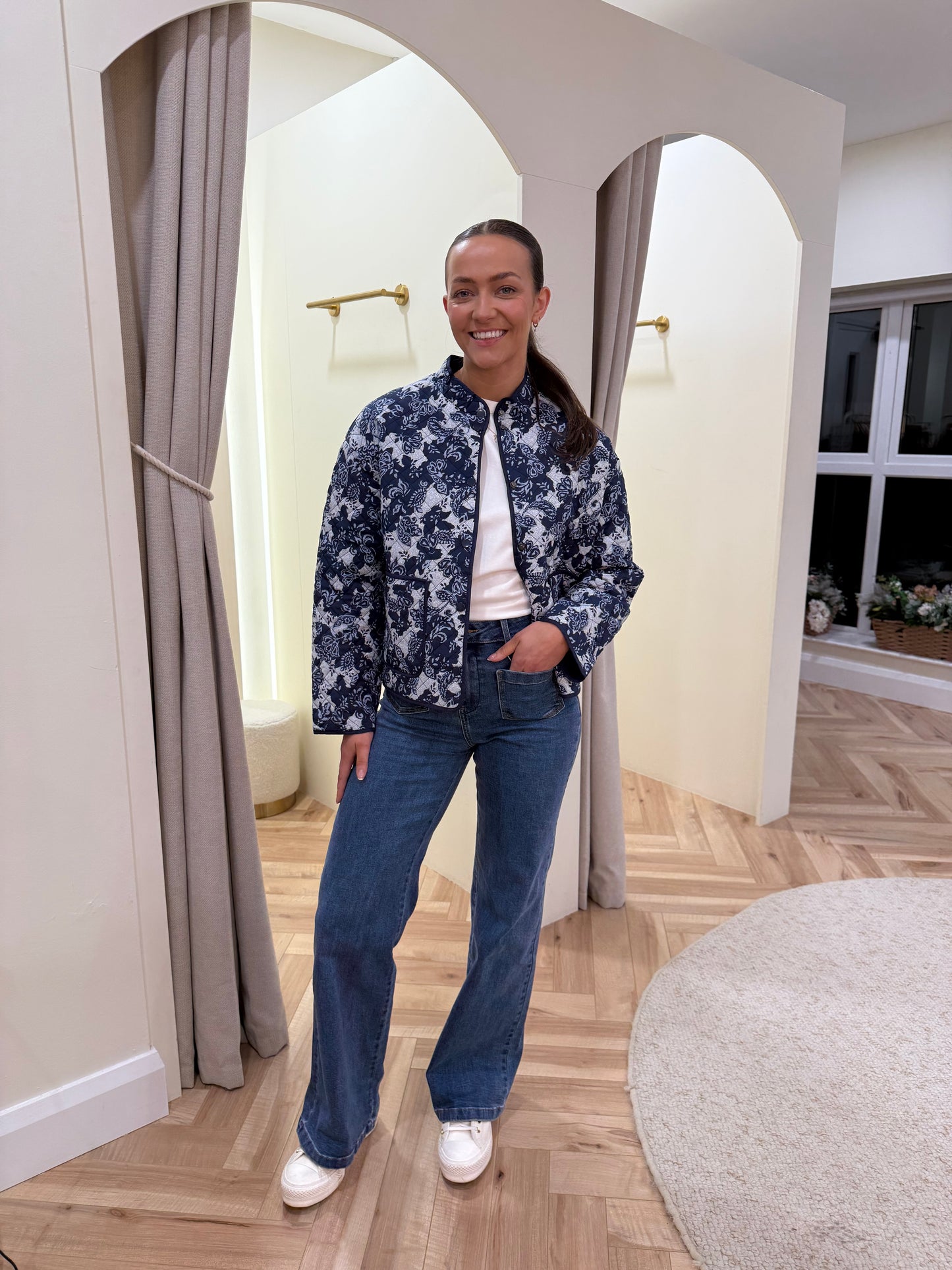 Ihlavanta Jacket in Blueprint Paisley