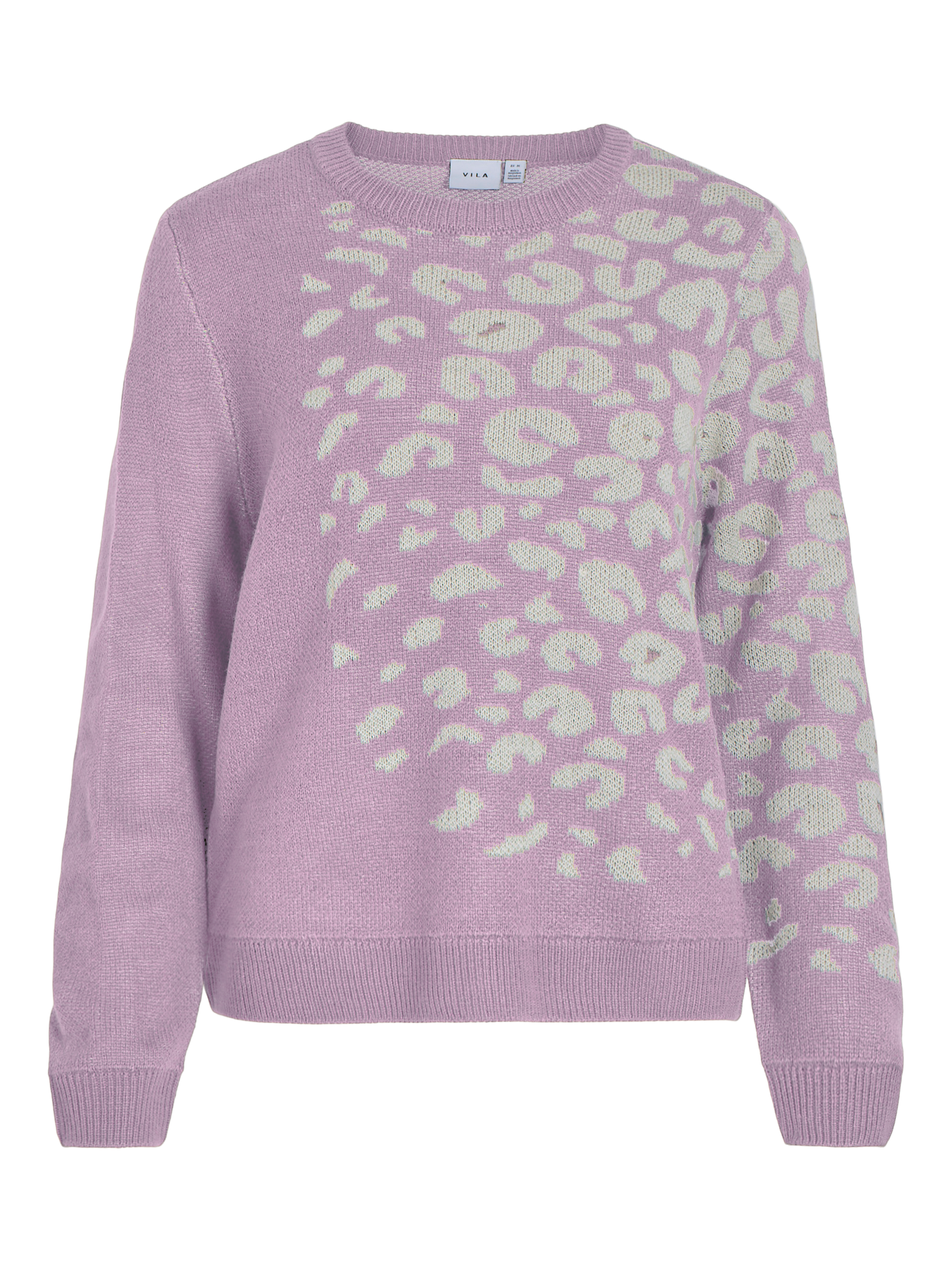 Vileleo jacquard knit winsome orchid