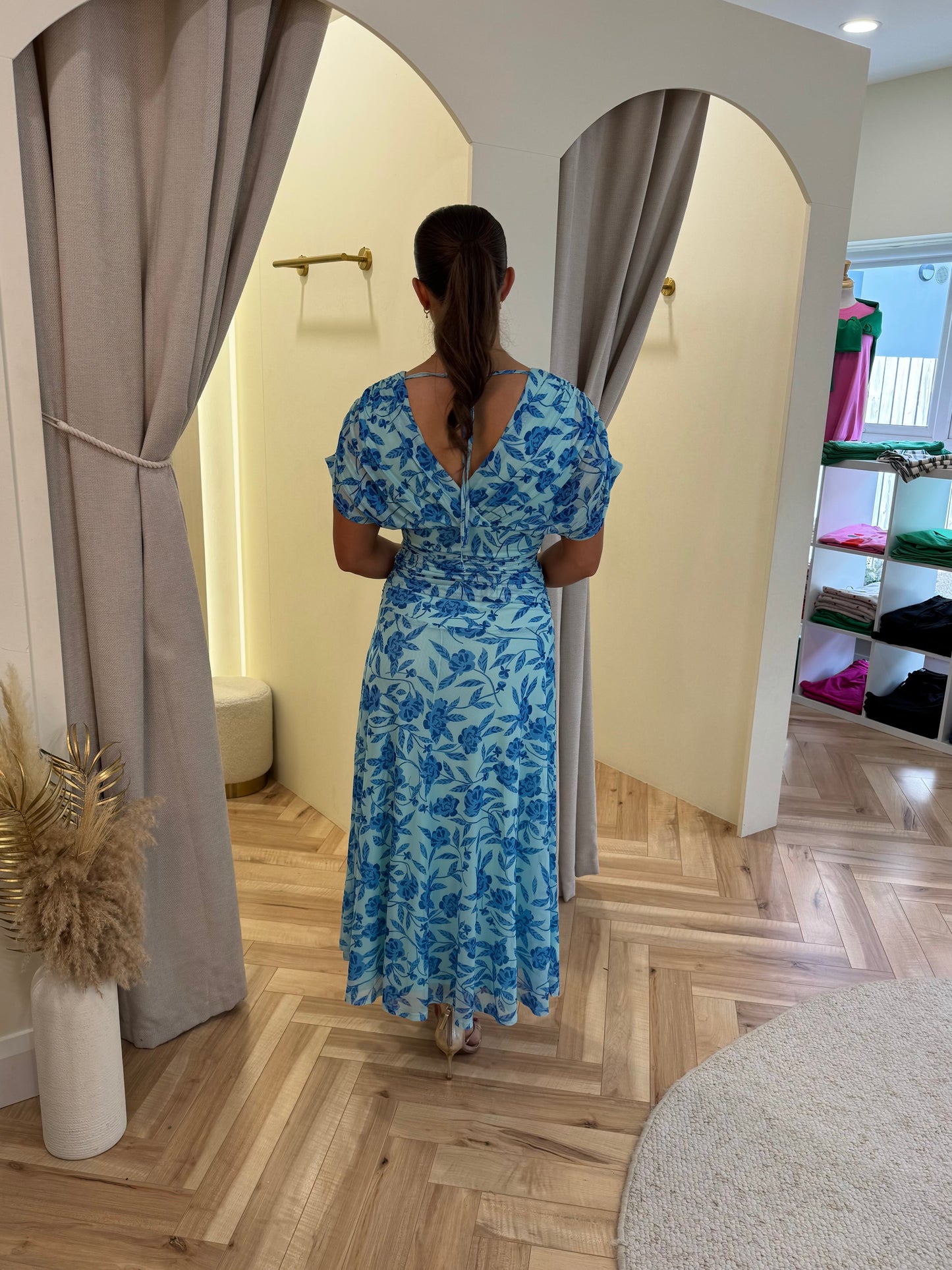 Darla Dress in Blue