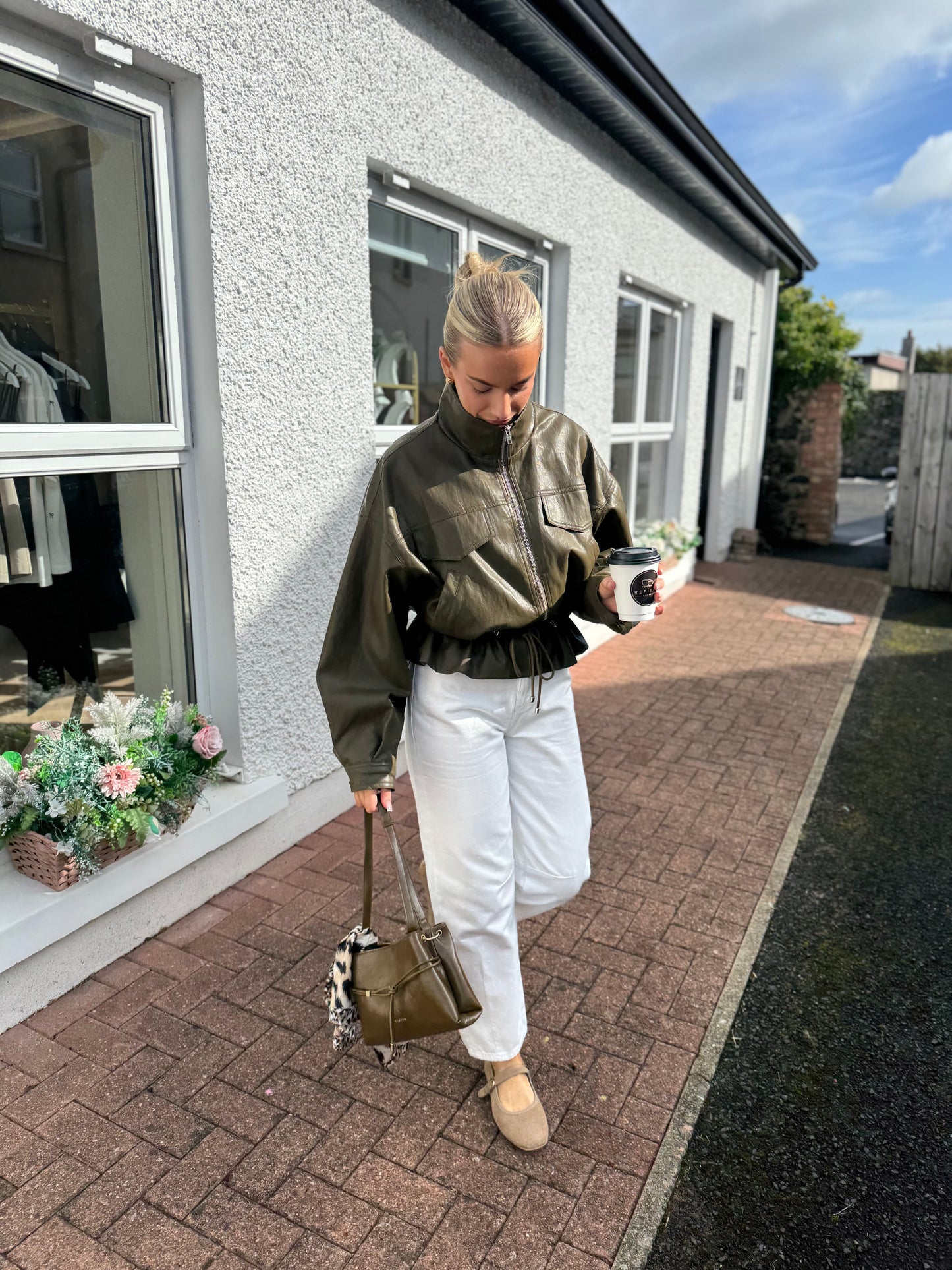 Milano Jacket in Olive