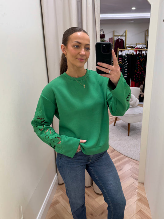 Dorina Sweater in Green