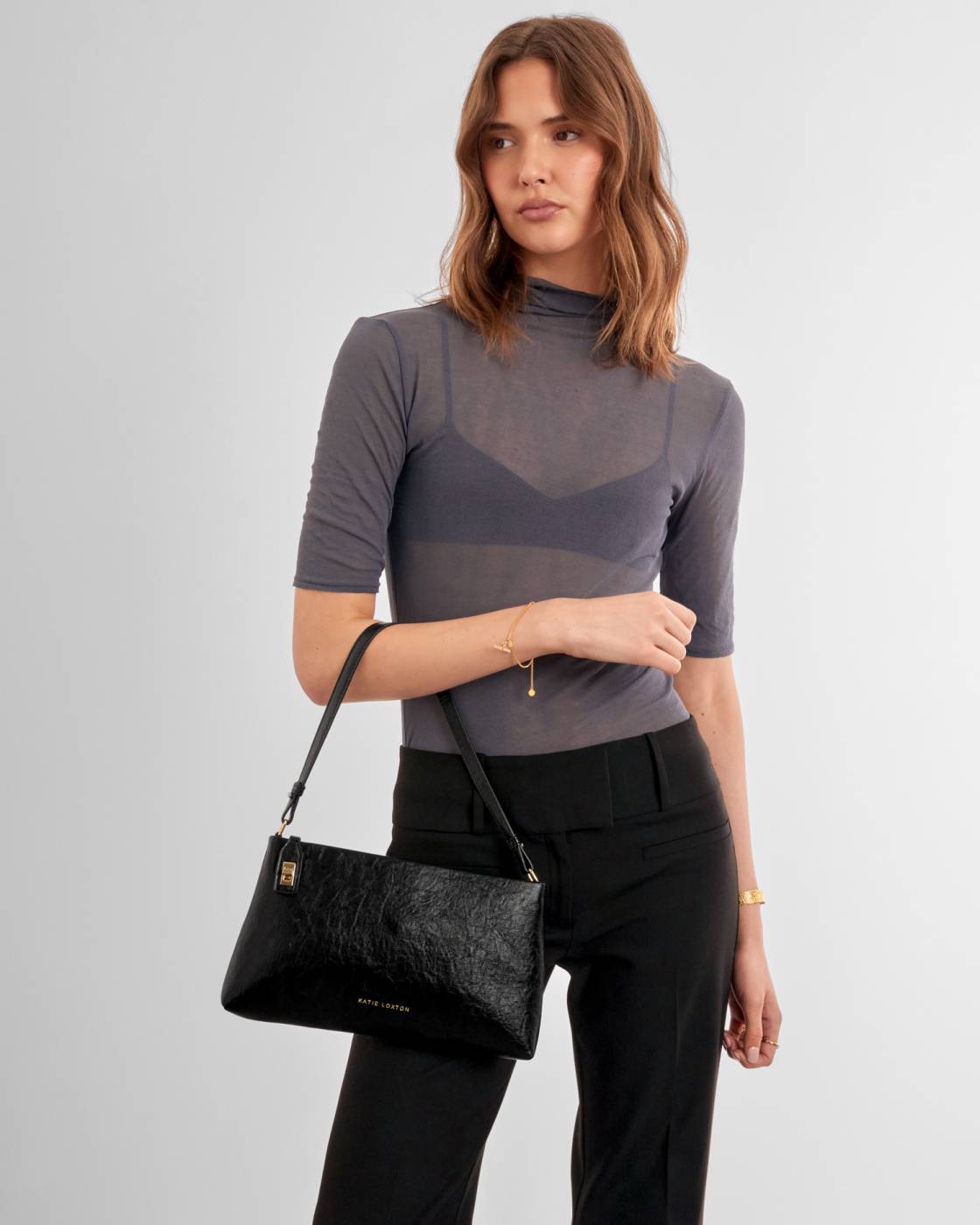 Orin Twist Lock Small Shoulder Bag