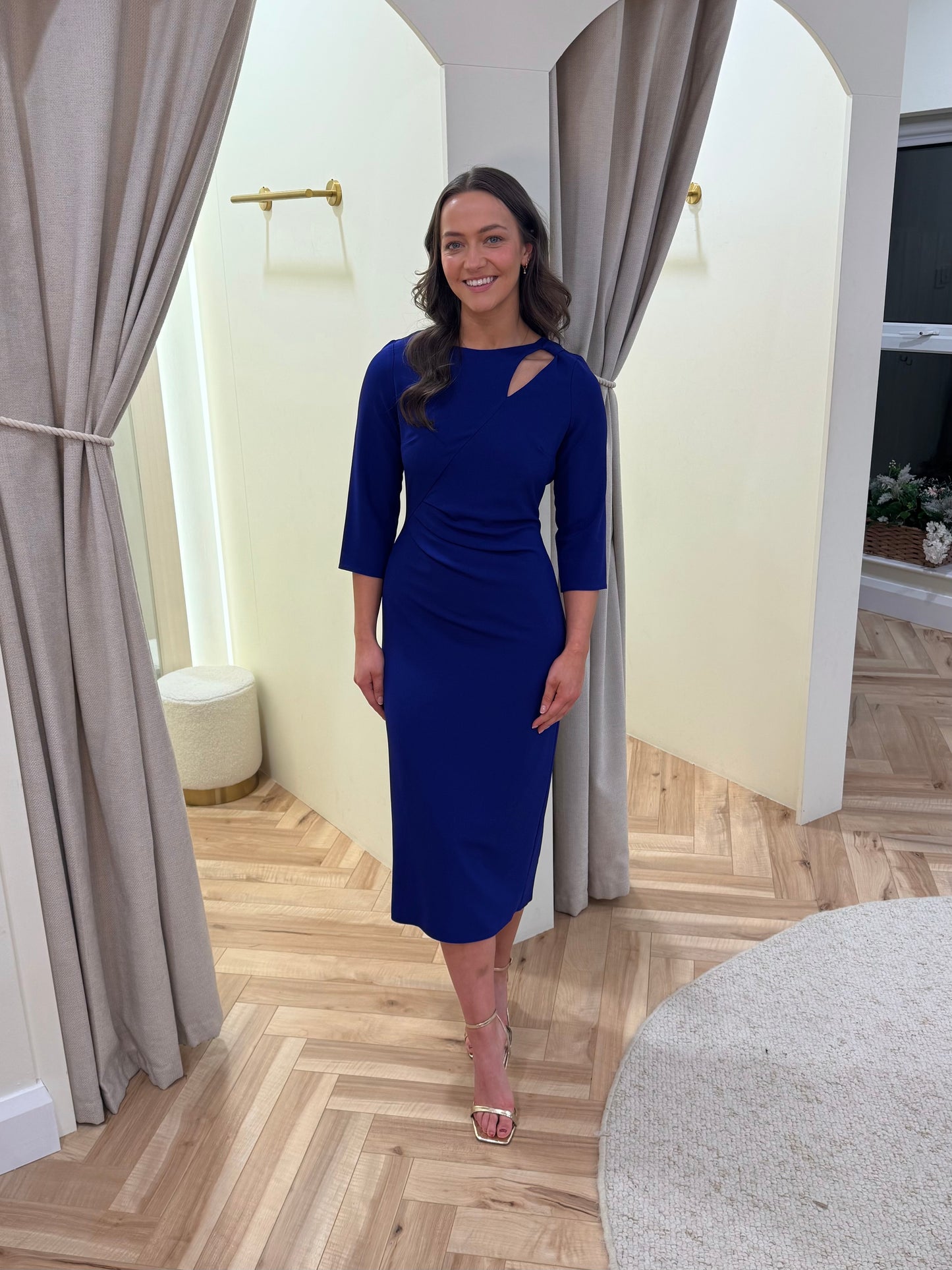 Hayley Dress in Royal Blue