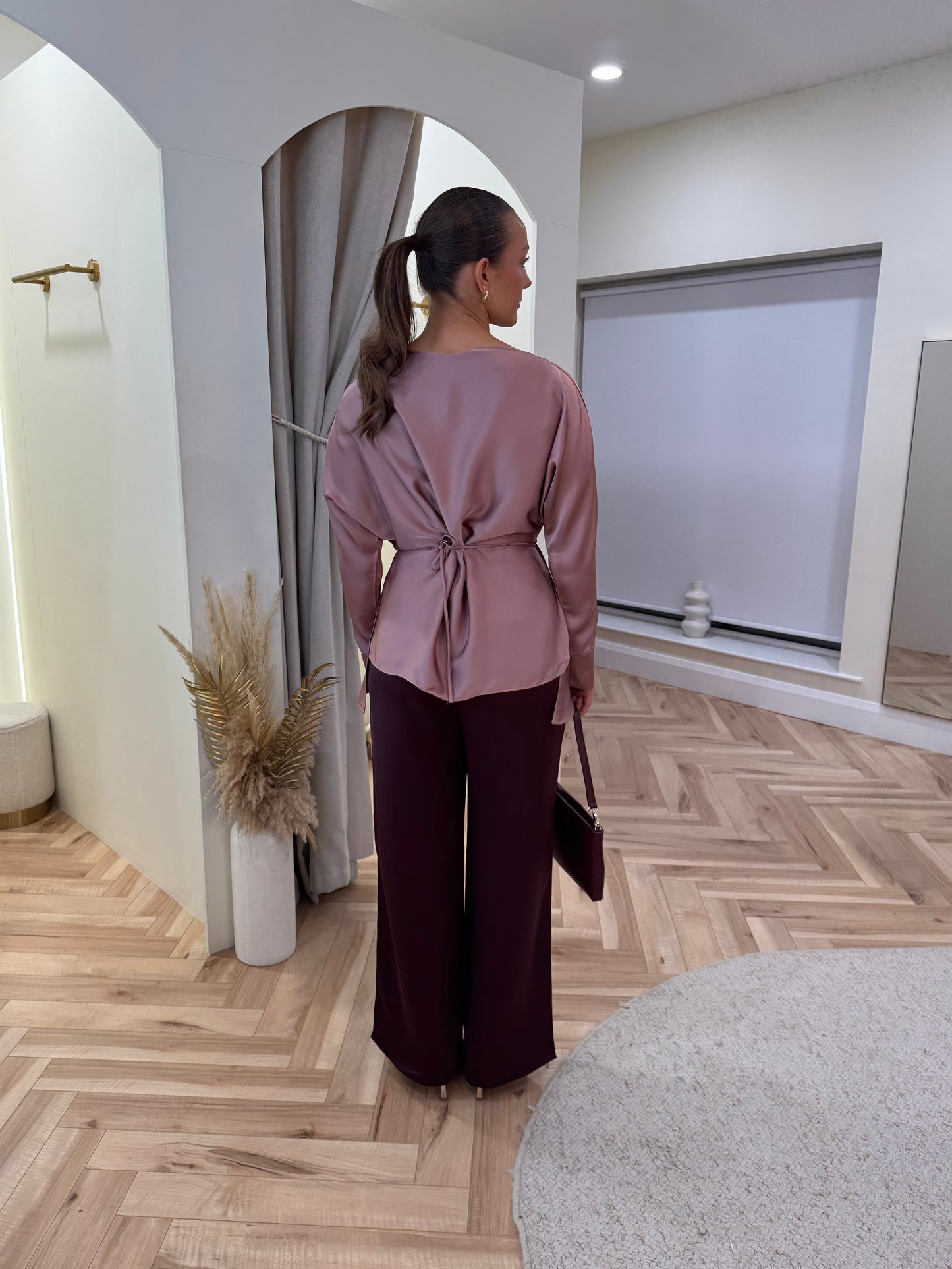Aria Top in Pink