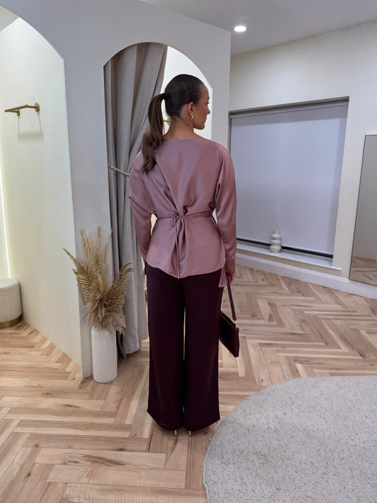 Aria Top in Pink