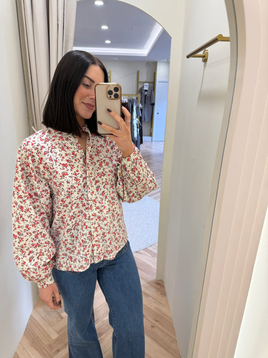 Ihqwina blouse in teaberry