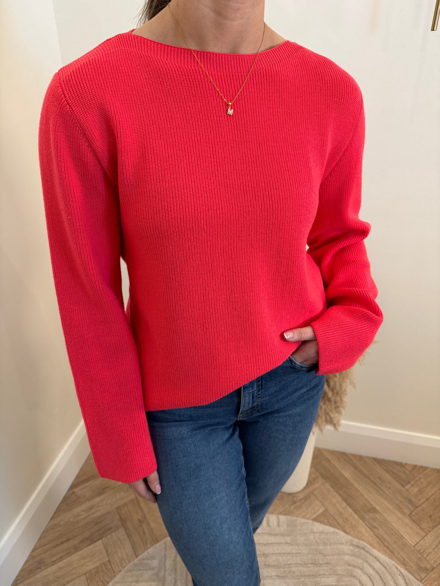Ihboston knit jumper teaberry