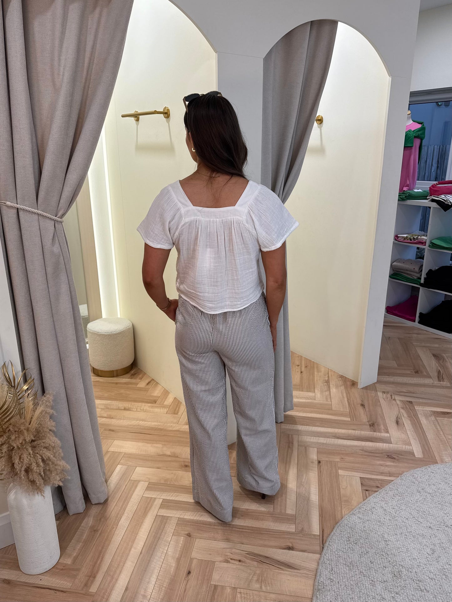 Ihfoxa Blouse in Cloud Dancer