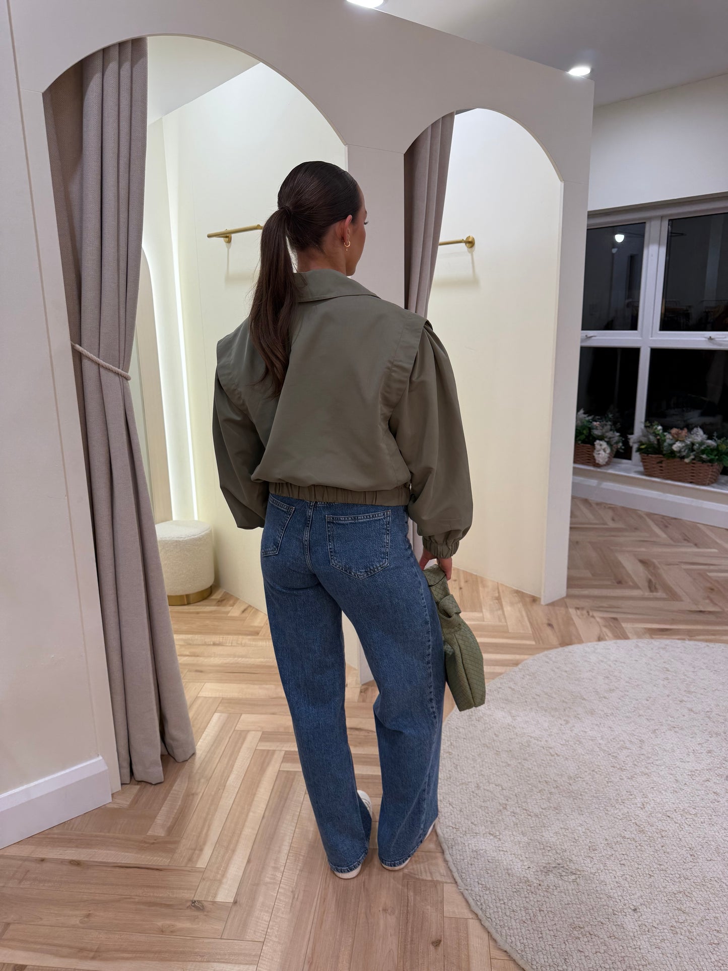 Ihgezavo Jacket in Deep Lichen Green