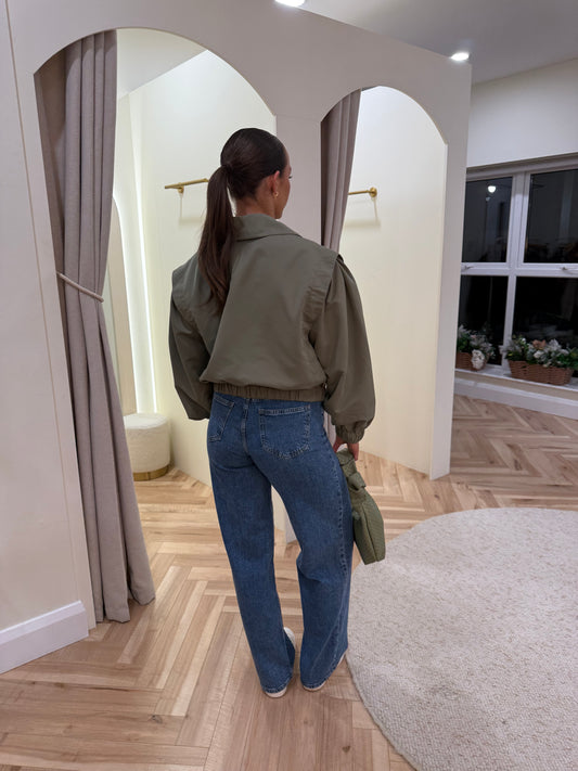 Ihgezavo Jacket in Deep Lichen Green