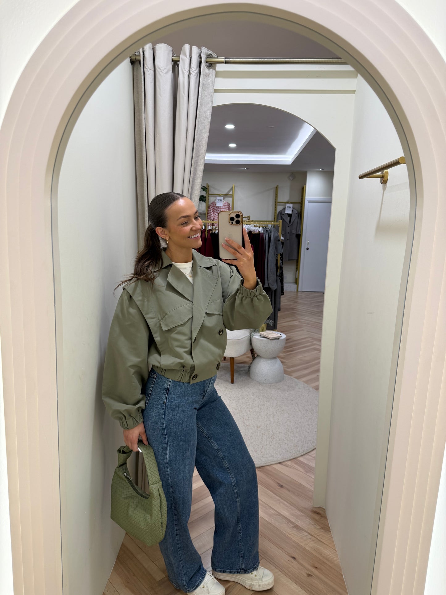 Ihgezavo Jacket in Deep Lichen Green