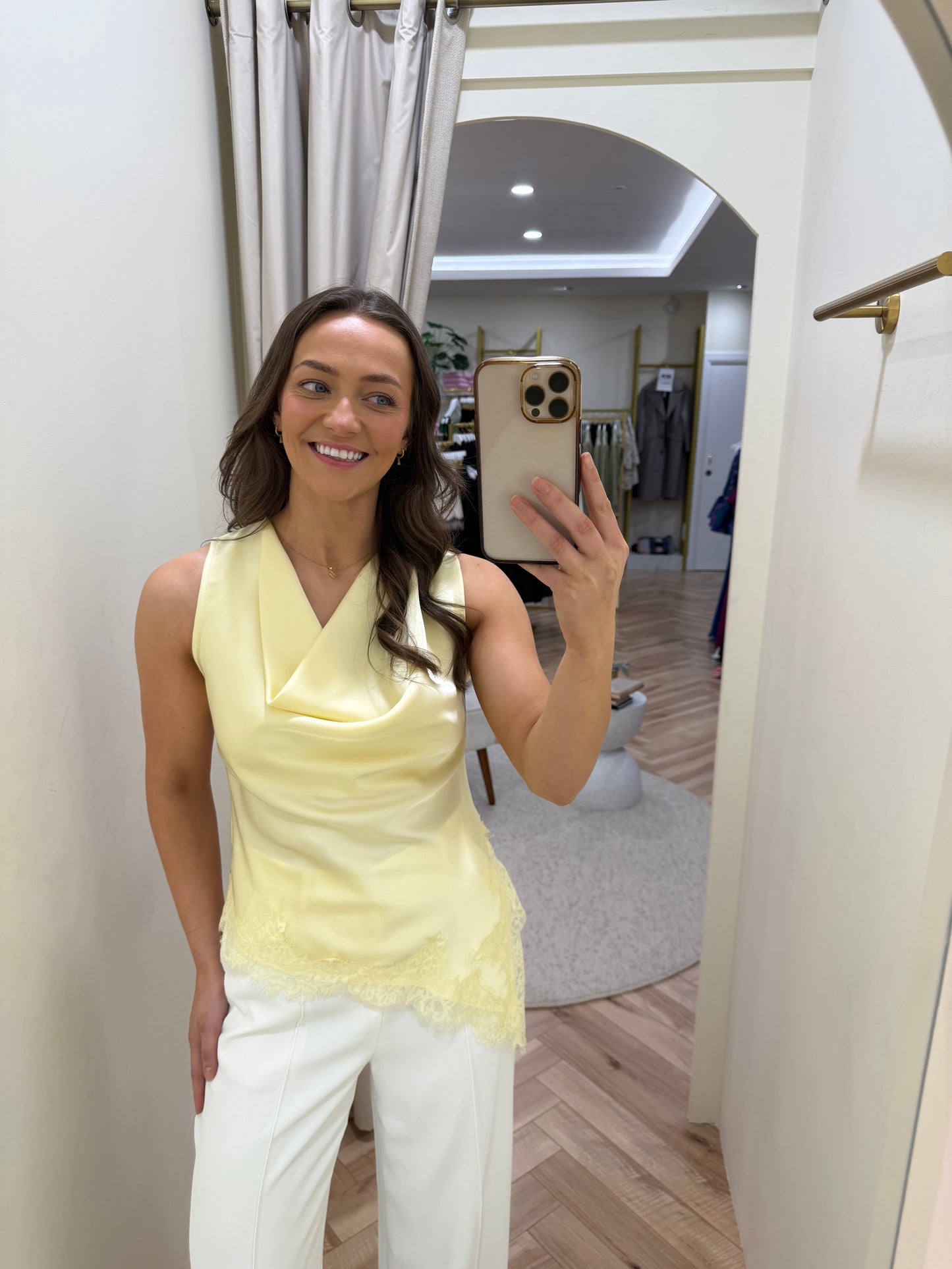 Estelle Top in Yellow